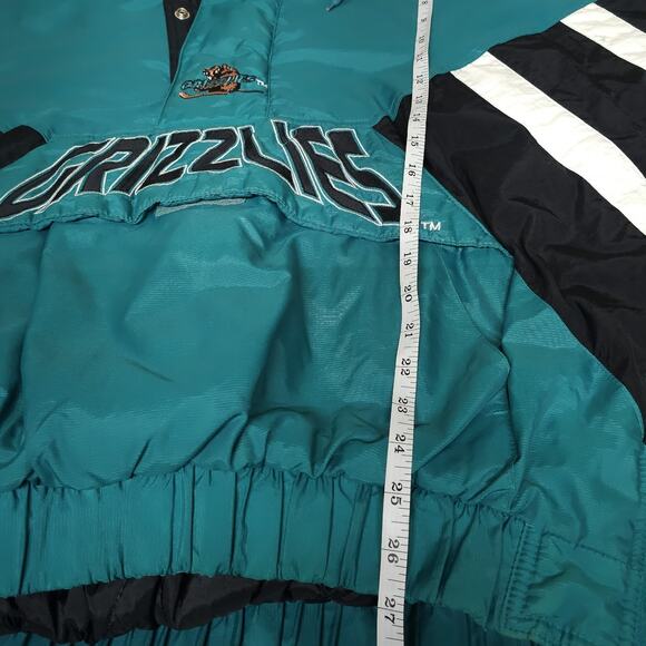 Utah Grizzlies IHL Vintage Starter Hockey Jacket Kangaroo Pouch Zip-Up Adult L - Picture 9 of 10